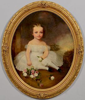 Attr. Cooper child portrait, Hetty McEwen