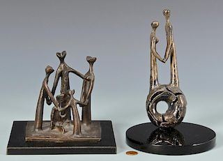 Gedalia Ben Zvi, 2 small sculptures