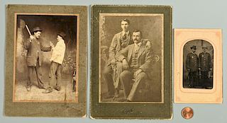 East TN Police Tintype and Cabinet Cards