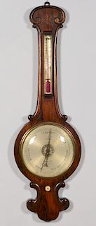 19th Cent. English Banjo Barometer