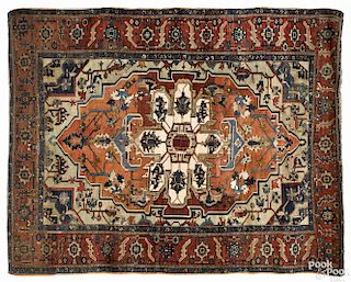 Serapi carpet, ca. 1910, 13' x 10'.