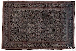 Isphahan carpet, ca. 1920, 6'6'' x 4'6''.