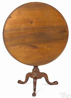 Pennsylvania Queen Anne walnut tea table, ca. 1760, 28 1/4'' h., 34 3/4'' w.
