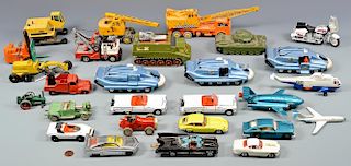 Collection Die-Cast Toys inc. Dinky, Corgi Batmobile