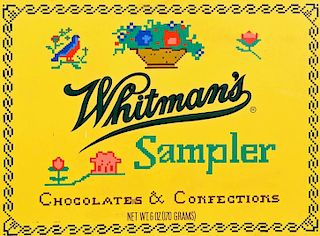 Whitman-Stover Candy Advertising Sign