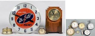 Vintage Clocks and Measuring Devices