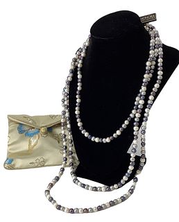 Extra Long Pearl Necklace