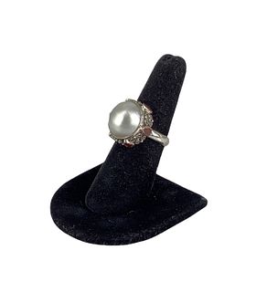 Sterling and Stone Ring
