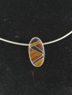 Sterling Silver Southwestern Style Necklace