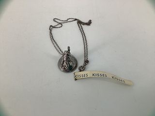 Hershey Kiss Pendant on Chain