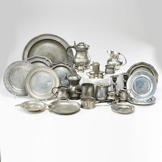 AMERICAN AND EUROPEAN PEWTER