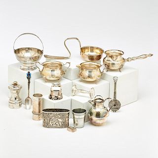 SILVER AND SILVER PLATE GROUP