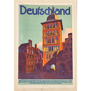 20TH C. TRAVEL POSTER