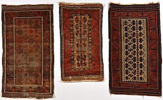 Group of 3 Caucasian Rugs