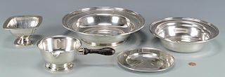 5 Items Sterling Serving Pcs incl Kirk