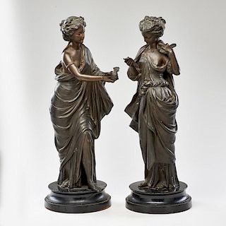 TWO NEOCLASSICAL SCULPTURES