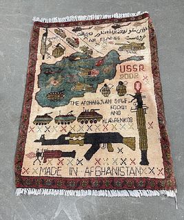 Operation Enduring Freedom Pictorial Persian Rug