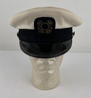 WW2 Bullion Navy Captains Hat