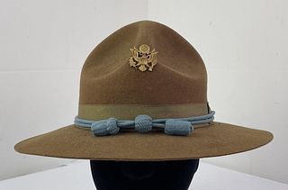 1944 WW2 US Army Infantry Garrison Campaign Hat