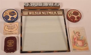 Lot of Wilbur Chocolate Lititiz, PA Advertising