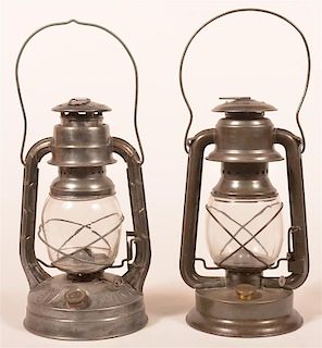 Two Various Railroad Lanterns.