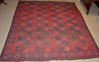 19th C. Ersari Room Size Carpet