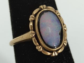 Gold & Opal Ring