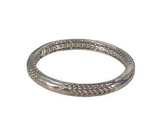 Hinged Sterling Cuff