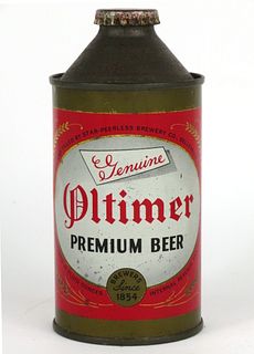 1947 Oltimer Premium Beer 12oz Cone Top Can 178-16, Belleville, Illinois