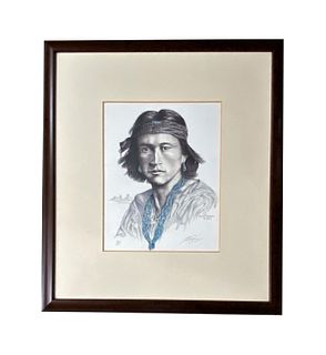 Native American Lithographs by Eric Perry 1996