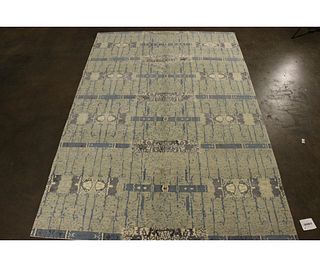Contemporary Hand-Knotted Rug