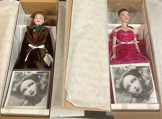 (2) Beautiful Gene Dolls including "Warmest Wishes" and "American Countess". These (2) dolls, Come from the Ashton Drake Galleries. They are both wear
