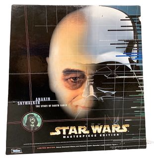 Star Wars Masterpiece Edition Anakin Skywalker The Story of Darth Vader. Box has some dirt/dust, overall box in good shape.