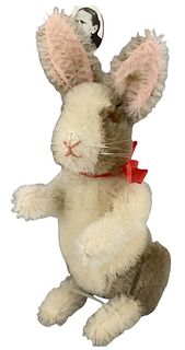 Limited Edition 6" Steiff Dutch Rabbit replica 1911. Has movable ears. Box has tears.