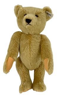 100th Anniversary 17" light brown Original Teddy Bear 1903. Has white ear tag. 1980, COA included. Box shows some wear.