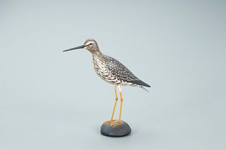 The Payson Crowell Greater Yellowlegs, A. Elmer Crowell (1862-1952)