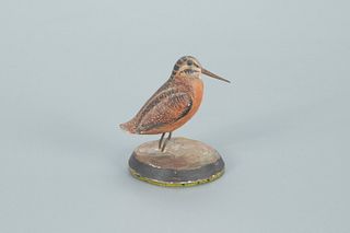 Early Miniature Woodcock, Allen J. King (1878-1963)