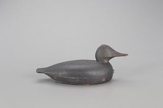 Hollow Nantucket Black Duck Decoy