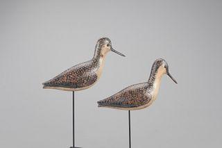 Pair of Outstanding Dowitcher Decoys 