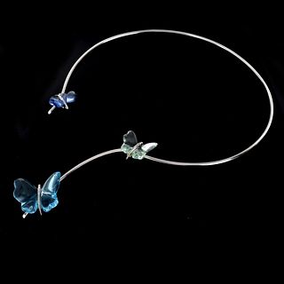 Lalique Papillon Necklace