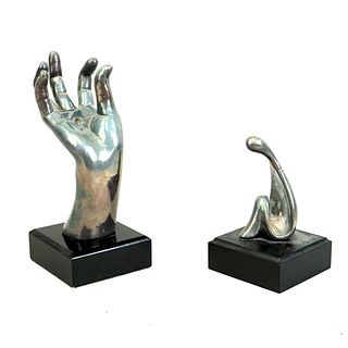Judaic Silver - Clad Sculptures