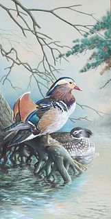 Basil Ede (1931-2016), Mandarin Ducks