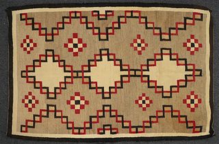 Antique Navajo GANADO Weaving Rug