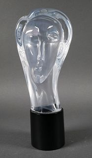 Murano Vincenzo Nason Art Glass Bust Sculpture