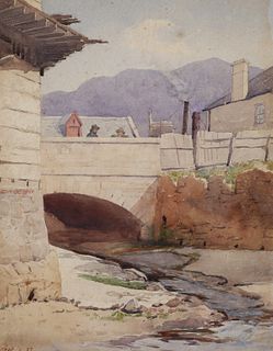 JOHN MATHER, Watercolor, Le Grande Egout