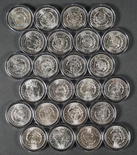 (24) BU 1883-85 O Morgan Silver Dollars $1 US Coin