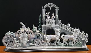 LLADRO Cinderella's Arrival Sculpture 