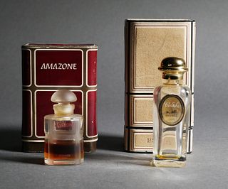 Two Hermes Perfume Bottles
