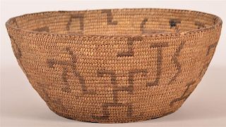 19th C. Native American Pima Figural Basket