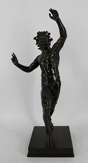 Large & Finely Executed Bronze Sculpture Of